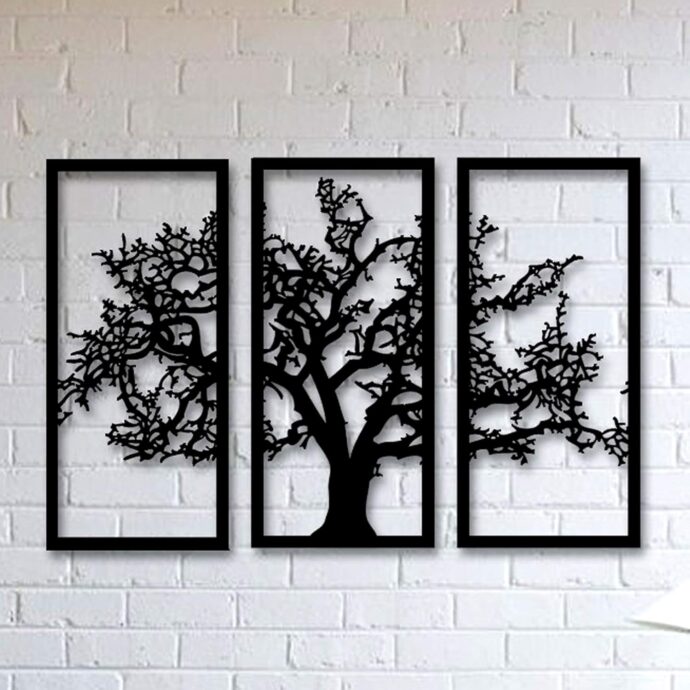 🌳 Tableau Arbre de Vie en bois – Une décoration symbolique et élégante